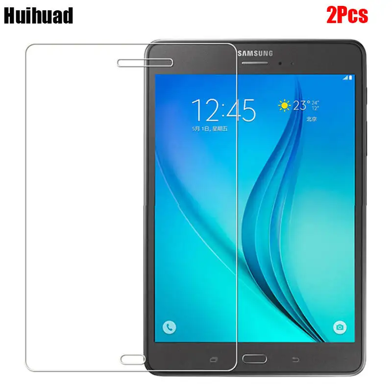 2 шт. закаленное стекло для Samsung Galaxy Tab A 8 0 T350 T351 T355 SM Защитная пленка экрана TabA