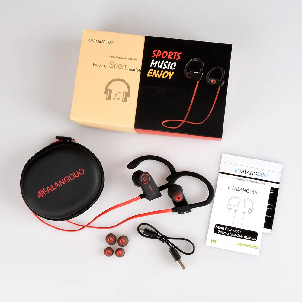bluetooth наушники IPX7 водонепроницаемые беспроводные спортивный бас Bluetooth с