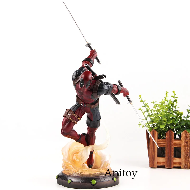 

Action Figure Marvel Deadpool Figure PVC Anime Deadpool Comics Figurines Collection Model Toys for Boy Gifts 24cm