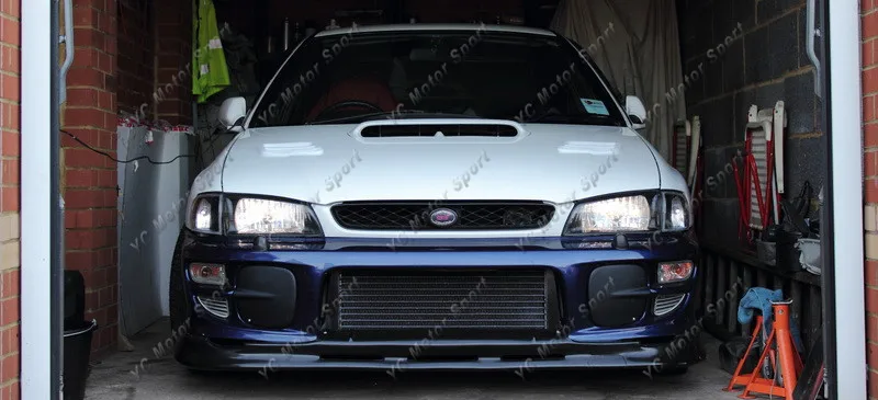 1998-2001 Subaru Impreza WRX STI GC8 GF8 5-6th OEM Front Bumper Fog Lamp Cover FRP (7)