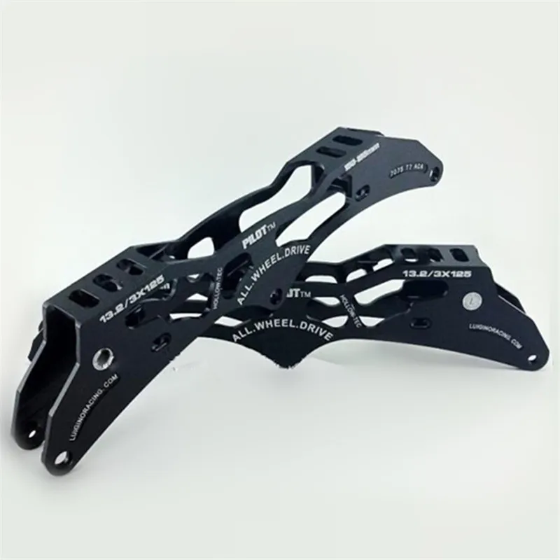 3x110mm 3x125mm Pilot Inline Speed Skate Frame Base, 7075 T7 Aca