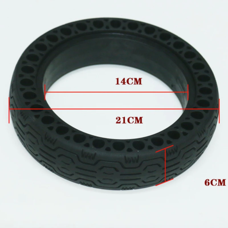 Прочный обновленный скутер шины Анти-взрыв шины бескамерные полые твердые шины колеса для Xiao mi jia mi Pro M365 Электрический скутер