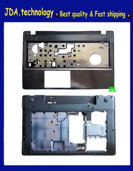 

New/Orig For Lenovo IdeaPad Z580 Z585 Palmrest Upper Cover Keyboar Cover &Bottom Base case D Shell Bottom Case Black 3ALZ3BALV00