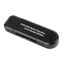 Портативный микро USB OTG к USB адаптер SD Card Reader для телефона Android планшеты Прямая доставка