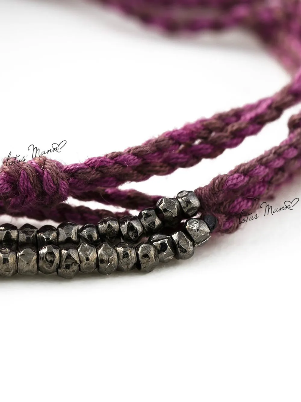Браслет Lotus Mann с фиолетовыми бусинами|wish bracelet|bracelet braceletcolorful beaded bracelets |