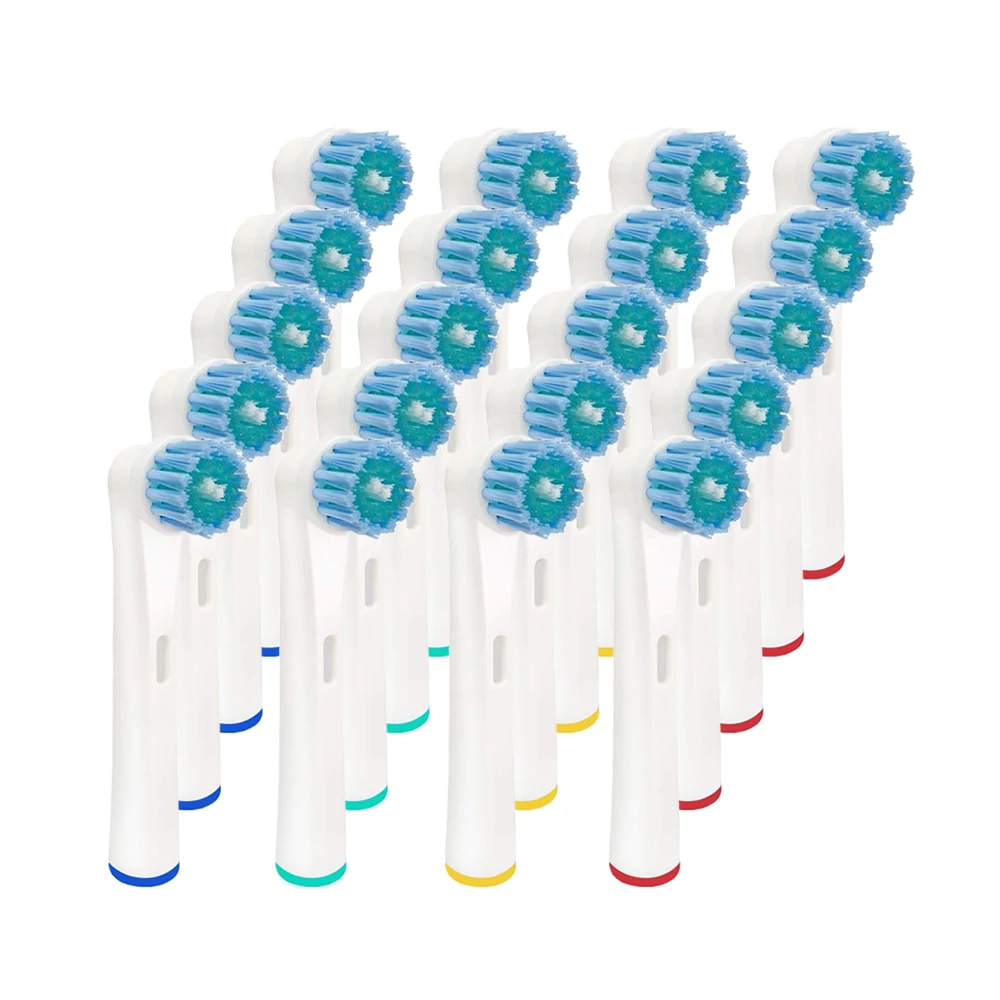 

20pcs Replacement Brush Heads For Oral-B Electric Toothbrush Advance Power/Pro Health/Triumph/3D Excel/Vitality Precision Clean