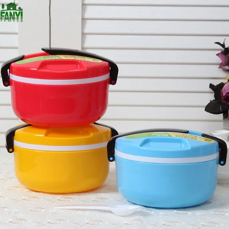 FANYI 1 2L Korean Bilayer Food Container Portable Preservation Meal