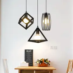 Современные подвесные светильники минималистский ресторан лампы североамериканских промышленный подвесной светильник столовая