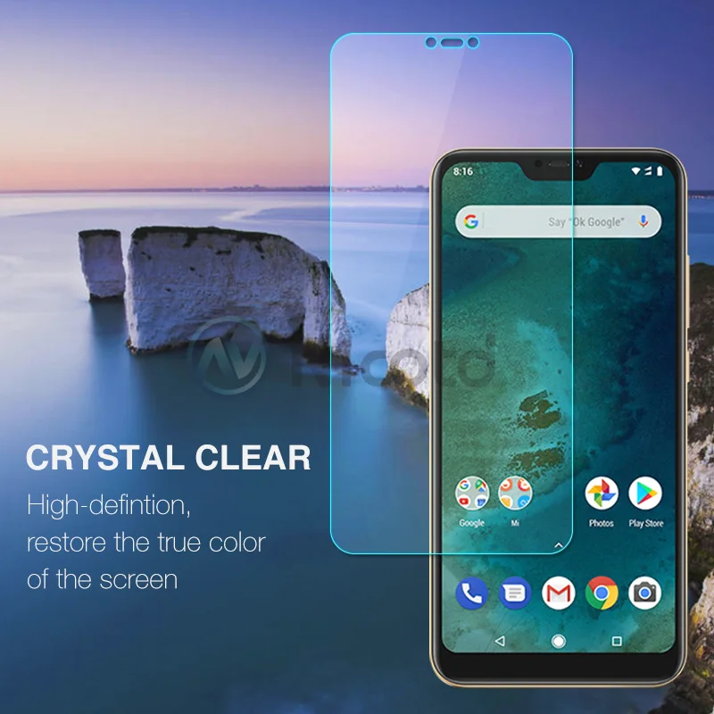 Tempered Glass For Xiaomi Mi A2 Lite 8 5X 6X Anti-fingerprint Screen Protector For Xiaomi Redmi 6 5 Plus Note 5 Pro 4X Glass (6)