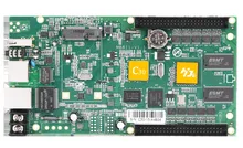 HD-C30 asynchronous HUB75 data interface RGB full color led display control card,288×1024 pixels,Small size screen control card