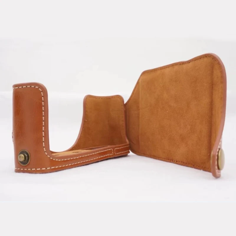 Чехол из искусственной кожи с полукорпусом для SONY RX1R RX1RII RX1RM2 сумка камеры