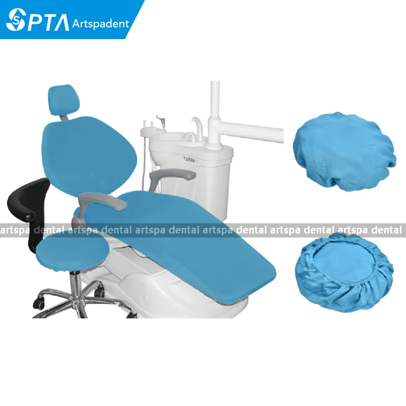 Dental Unit Cover Cloth Dentist Chair Protector Sleeves Washable 1Set