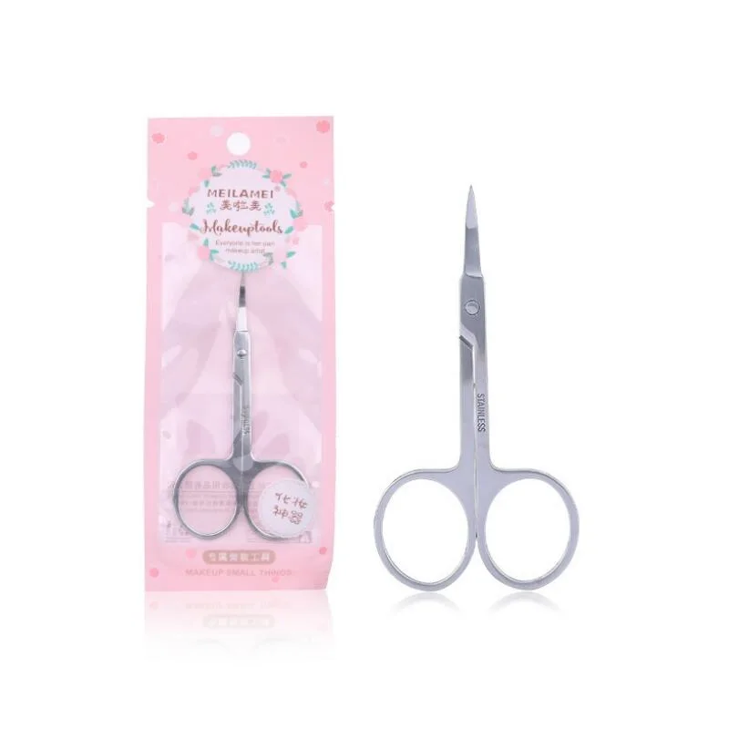 

Eyebrow Scissors Makeup Manicure Scissors Nails Cuticle Scissors Curved Pedicure Dead Skin Remover Beauty Makeup Tools