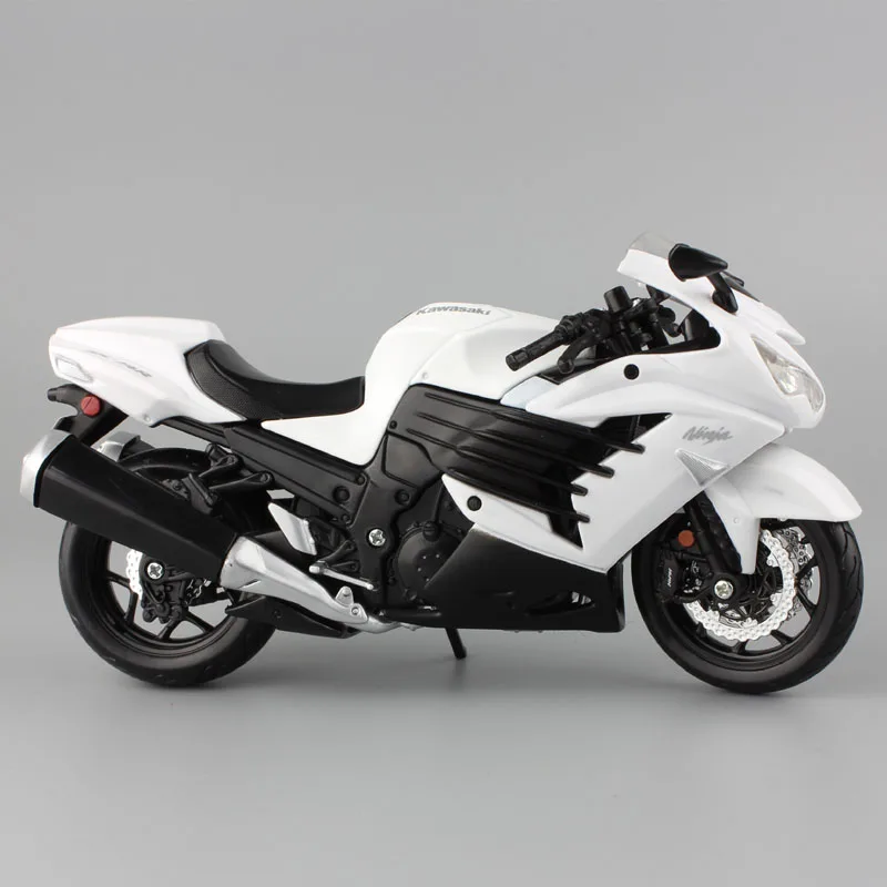 1:12 модель Maisto миниатюры Kawasaki Ninja ZX-14 14R ZZR1400 металлический литьё под давлением модельных Спорт Мотоцикл Велосипед игрушечные мотоциклы для детей