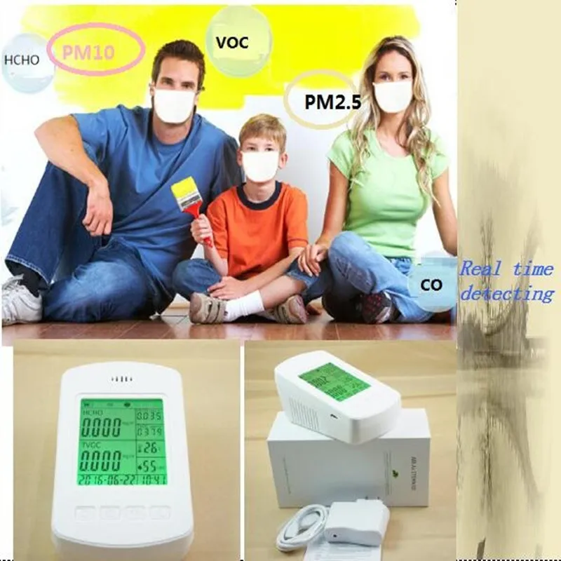 Free shipping New Professional TVOC Air Quality TesterJSM-136S humidity and temperature PM2.5&ampPM 10 meter | Инструменты