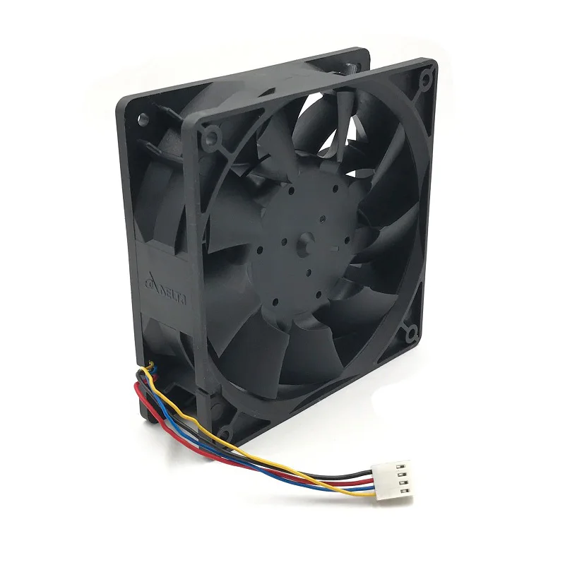 120mm High Speed Fan for Delta TFC1212DE 12038 12V 3.9A PWM 250CFM ASIC Miner Cooling 5500RPM Dual Ball Bearing cooling fan