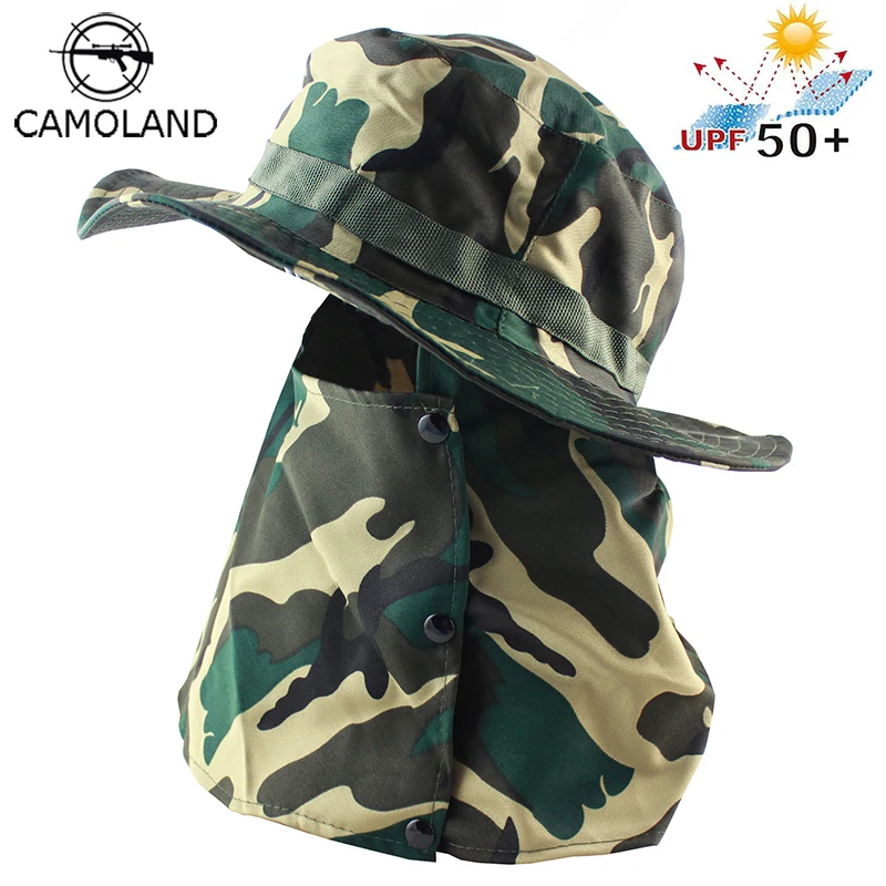 Tactical Camouflage Boonie Hats Nepalese Cap Bucket Hat Militares Army ...