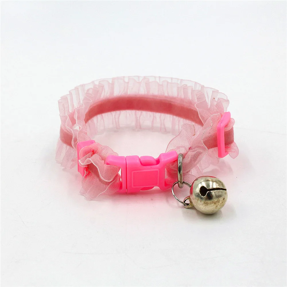PipiFren Small Cats Collars bell Kitten Dogs Accessories Necklace For Pets Collars puppy Chihuahua collier chat obroza dla kota PipiFren Small Cats Collars bell Kitten Dogs Accessories Necklace For Pets Collars puppy Chihuahua collier chat obroza dla kota