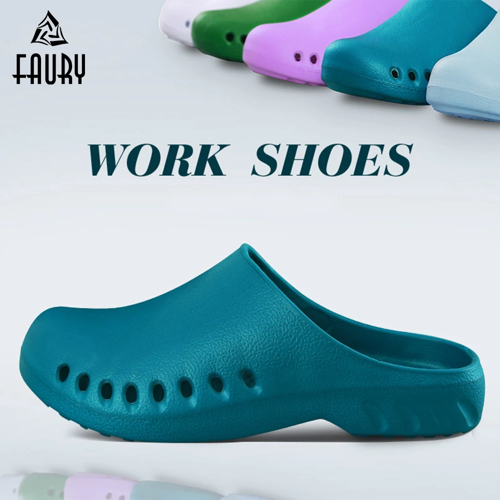 

Soft Medical Slippers Hospital Surgical Scrub Shoes Cleanroom Lab SPA Work Shoes Doctors Nurses Workwear Medical Accessories