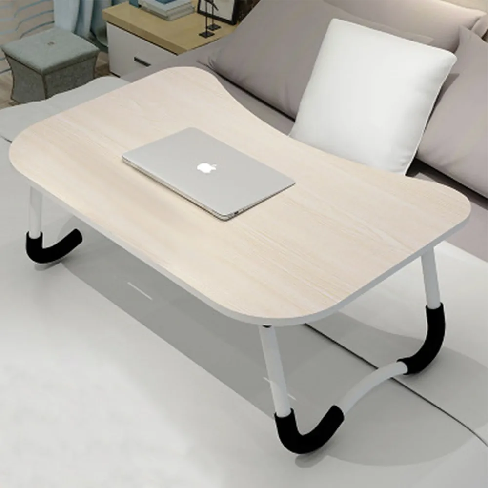 

Creative Laptop stand computer desk bed portable convenient cleaning folding card slot desktop table environmental protection