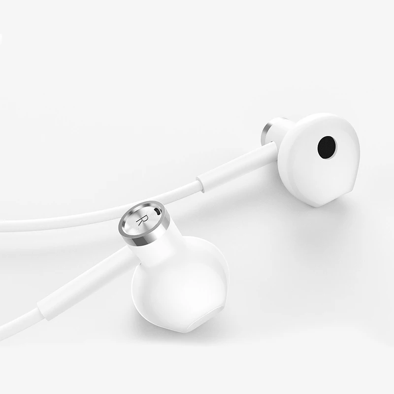 Оригинальные гибридные наушники Xiaomi DC с двойным драйвером половинные вкладыши