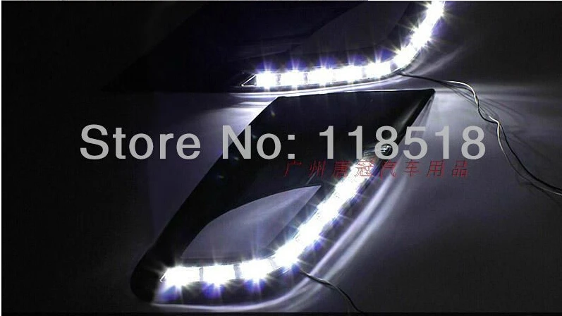 

hot sale, free shipping !NEW LED Fog Lamp Day Light for 2011 2012+ Hyundai Elantra J5 Avante MD DRL daytime running light