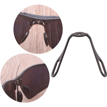 

Nose Pad Holder Aluminum Eyeglasses Nose Pads Holder for Steel Glasses Frame Plug Sun Glasses Accessories