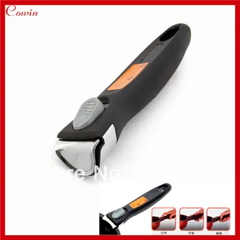 

New removable detachable pan handle pot handle dismountable Clip Grip handle install on different pan pot