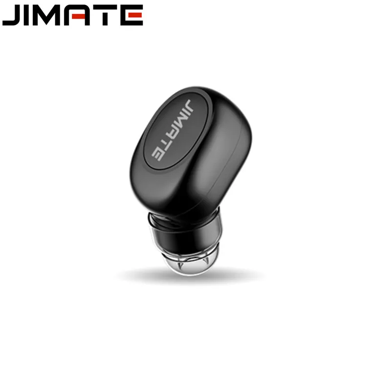 Jimate стерео наушники беспроводные в ухо Bluetooth 4 1 мини невидимый наушник с
