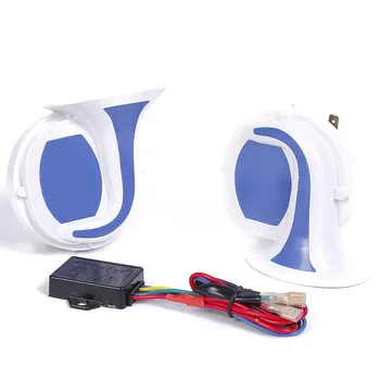 

2pcs 12V Eight-tone Snail Horn Auto Speaker 8 Sons Siren High Digital Electric 12 V For Car Truck Vehicle Accessiores