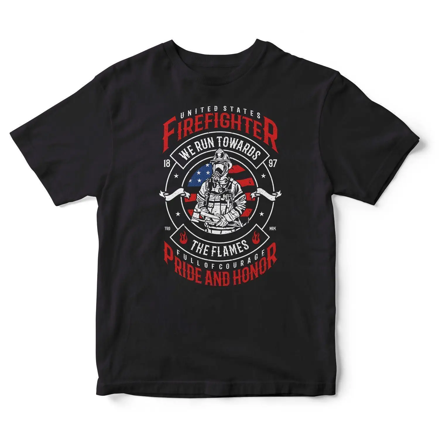 AMERICAN FIGHTER Men T-Shirt FAIRBANKS 