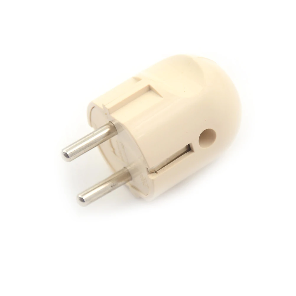 1PC Electrical Socket detachable Electrical power cable plugs Assembly French German plug European Power connection Plug
