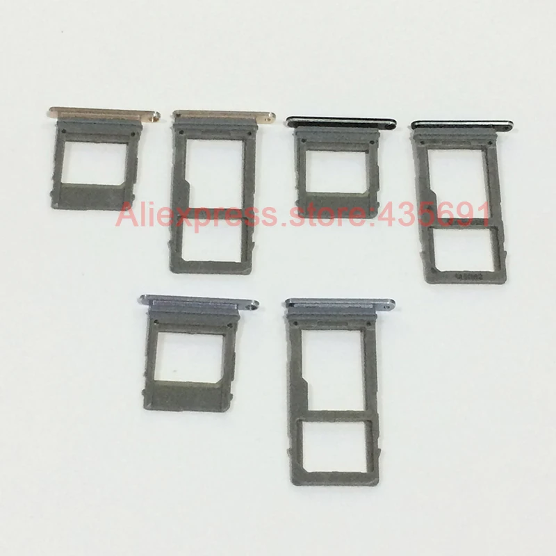 Для samsung Galaxy A8 A530 лоток с двумя sim-картами и микро слот для карты памяти SD Держатель запасные части