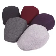 Классические осенне-зимние береты унисекс Мужские головные уборы шерстяной берет шляпа в британском ретро-стиле мужская и женская кепи на плоской подошве