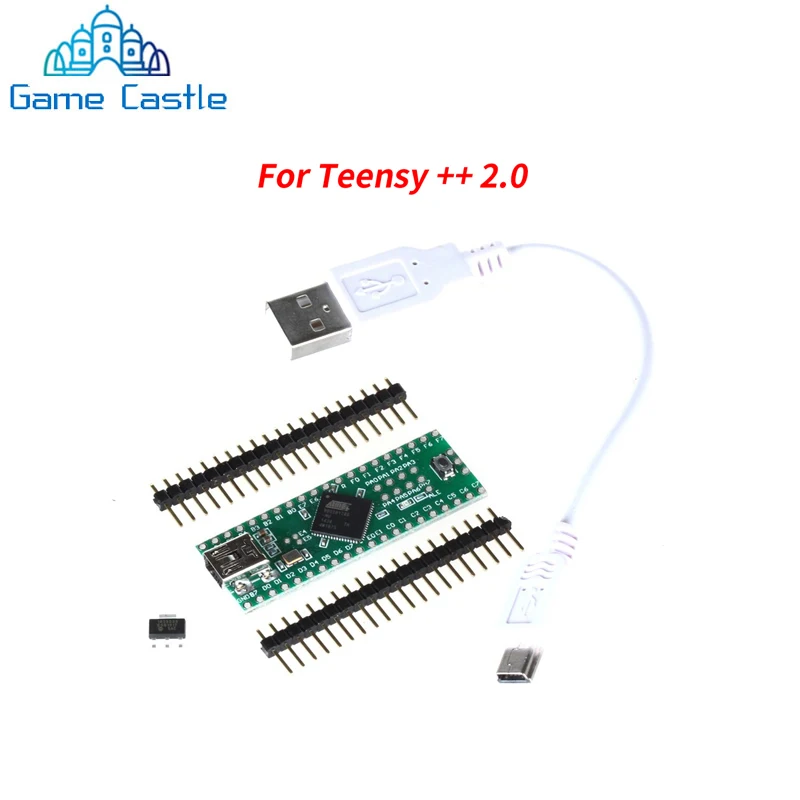 

2PCS/LOT Teensy 3.2 3.1 2.0 plus USB AVR Development Board Keyboard Mouse ISP USB Drive Experimental Plat