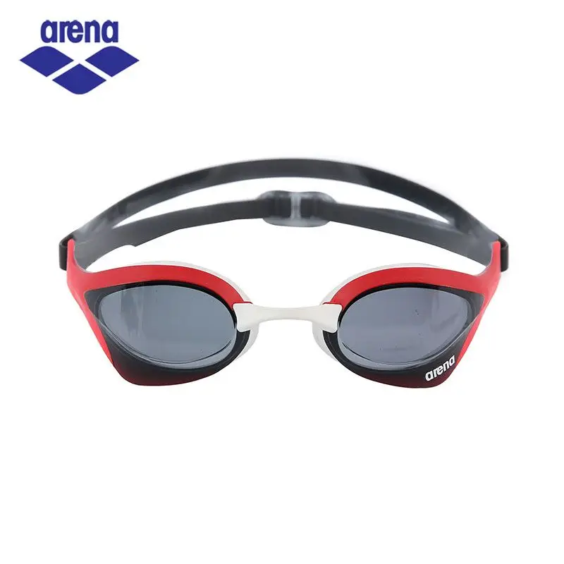 arena Swim-Swimming Goggle ANTI-FOG AGL-120 Smoke Red FINA 