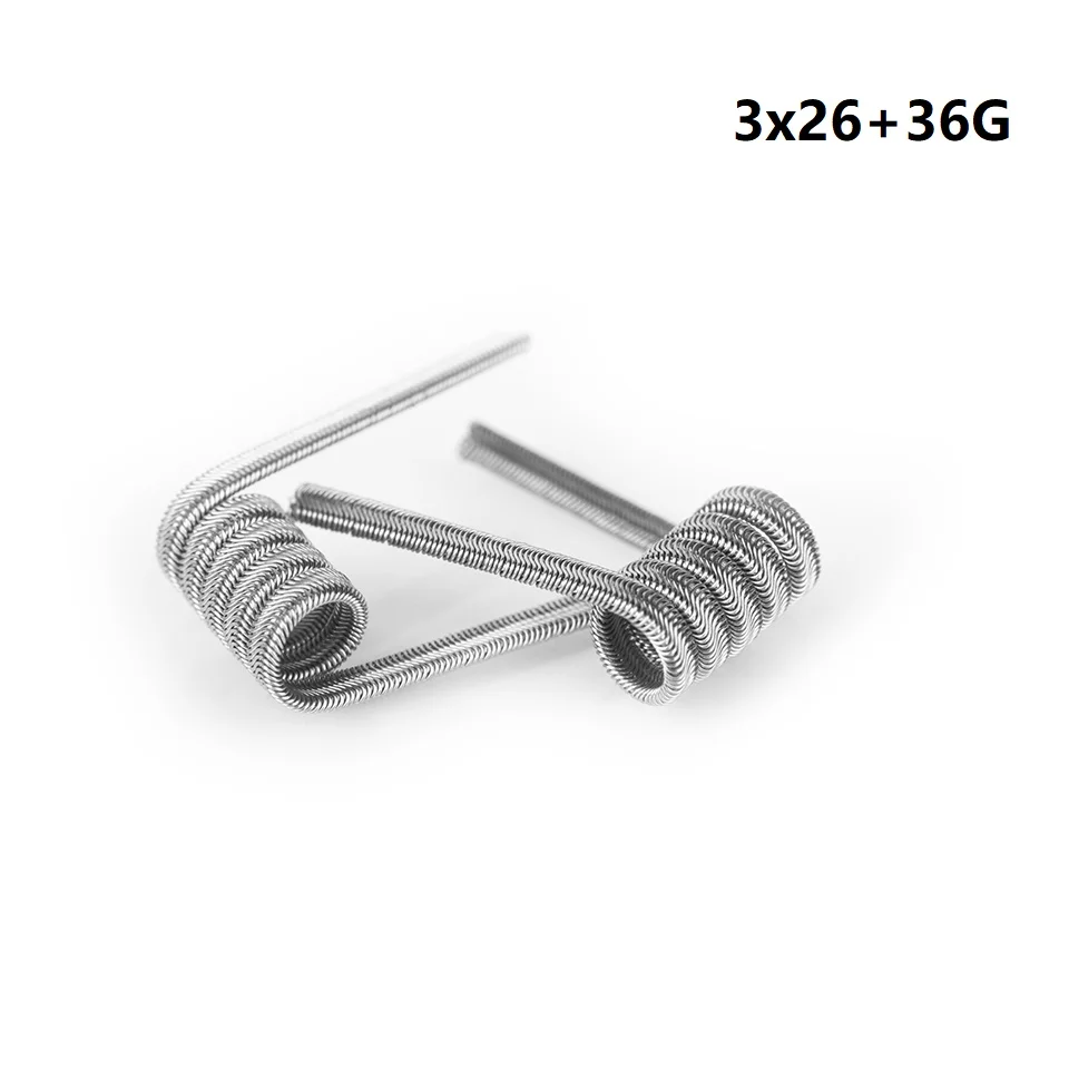 Goedkoop 10 pcs buis Originele Wotofo Prebuilt Coil Ni80 Alien Verwarming Coil Vervanging Hoofd Spoel 0.22ohm 0.3ohm Voor RDA RTA Verstuiver Tank