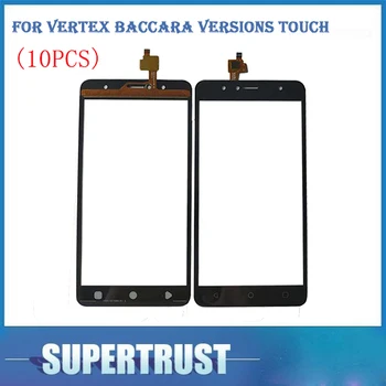 

10PCS/Lot 5.5 Inch For Vertex Baccara Versions Touch Screen Digitizer Black Color With Tape and Tools For Free
