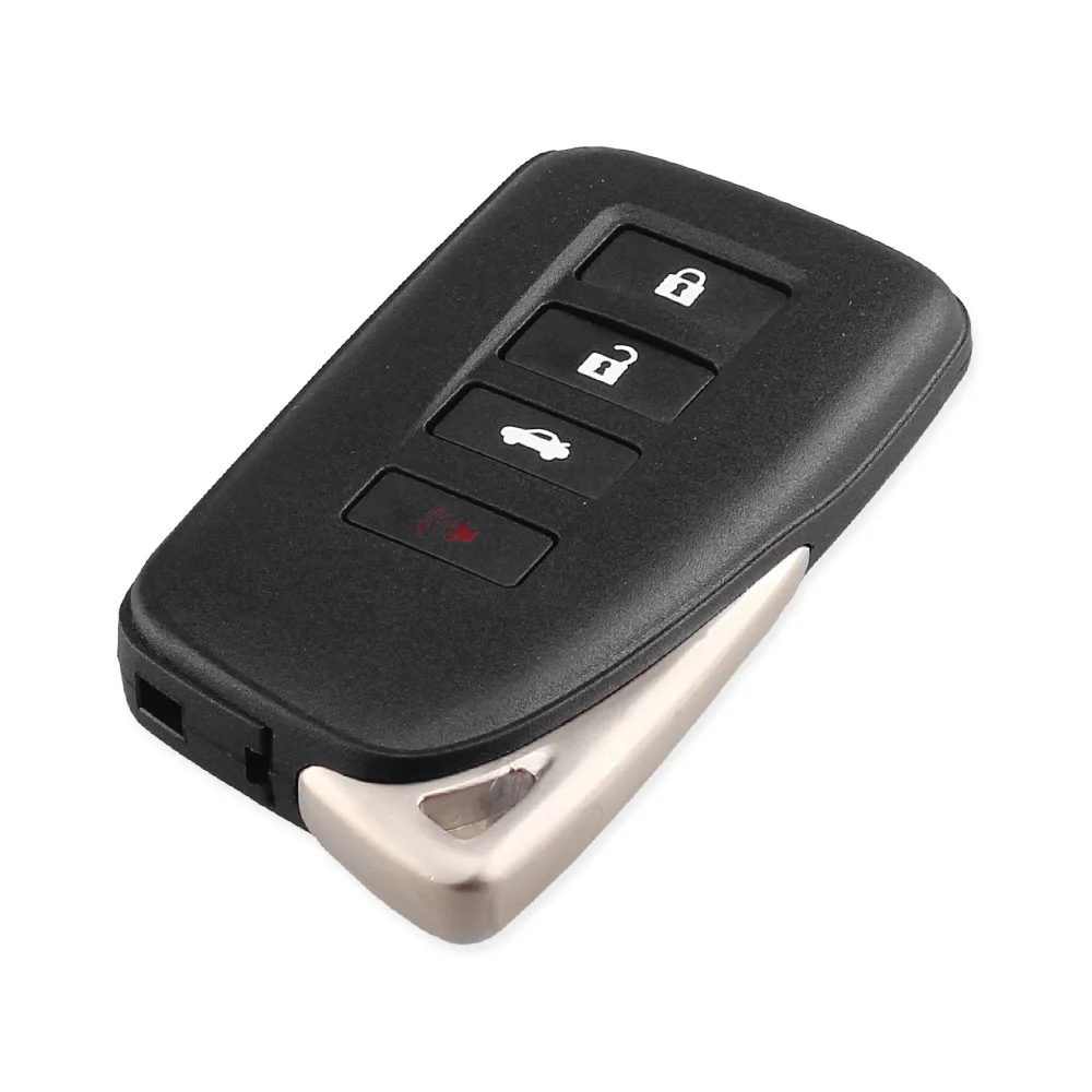 KEYYOU для LEXUS ES350 RX IS LS GX 4 кнопки Автомобильный Брелок дистанционного управления с ключом чехол оболочка пустой умный ключ
