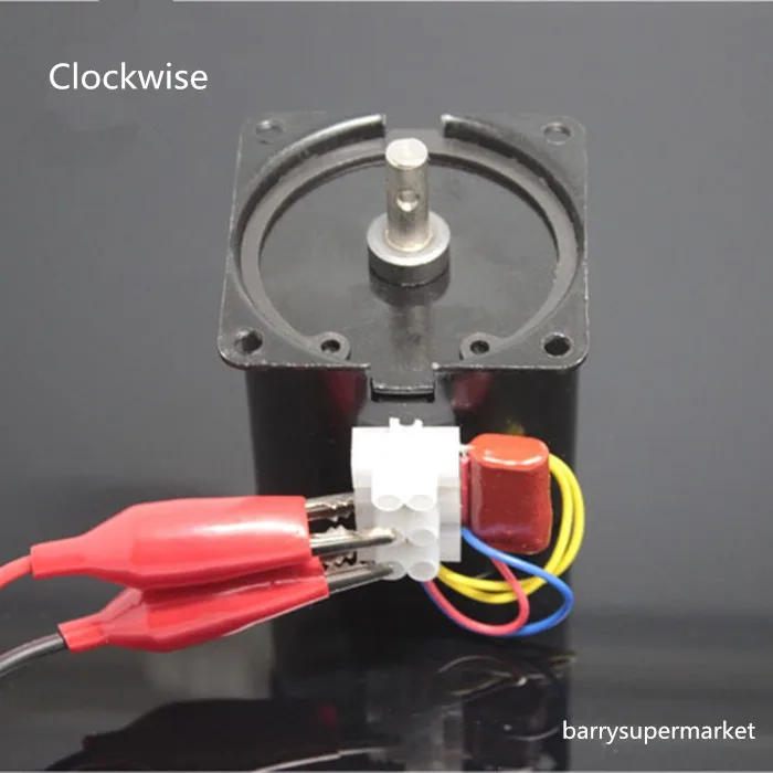 Servo motor ac motor gear motor 220V AC synchronous motor sewing machine motor 60KTYZ  2-way CW CCW  Reduction motor 2.5-110RPM 4