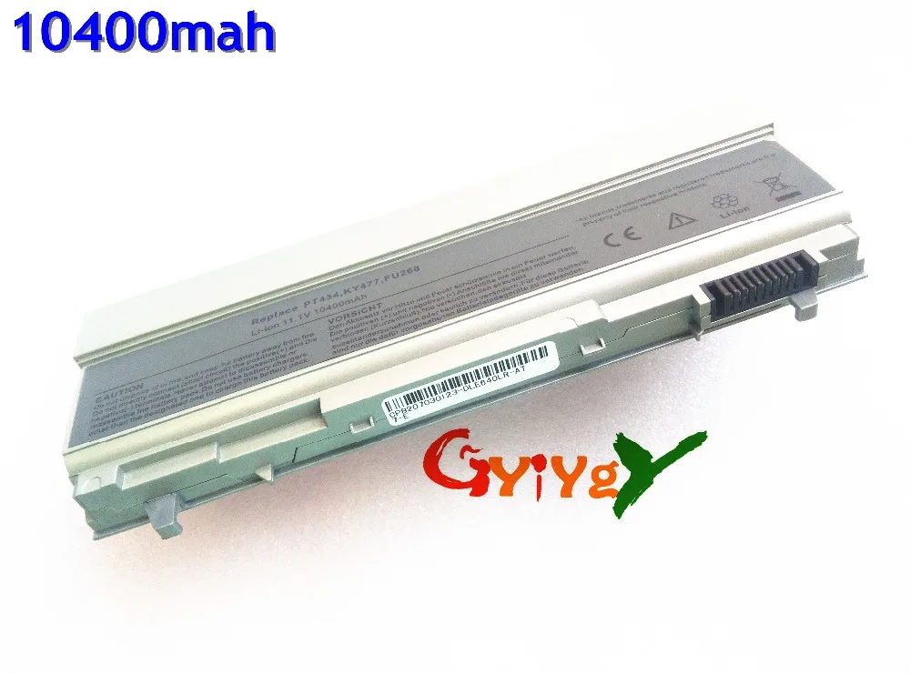 Аккумулятор 10400 мАч и 4400 для Dell Inspiron E6400 E6410 E6500 E6510 M2400 M4400 M4500 4M529 W1193 KY265 PT434 KY477