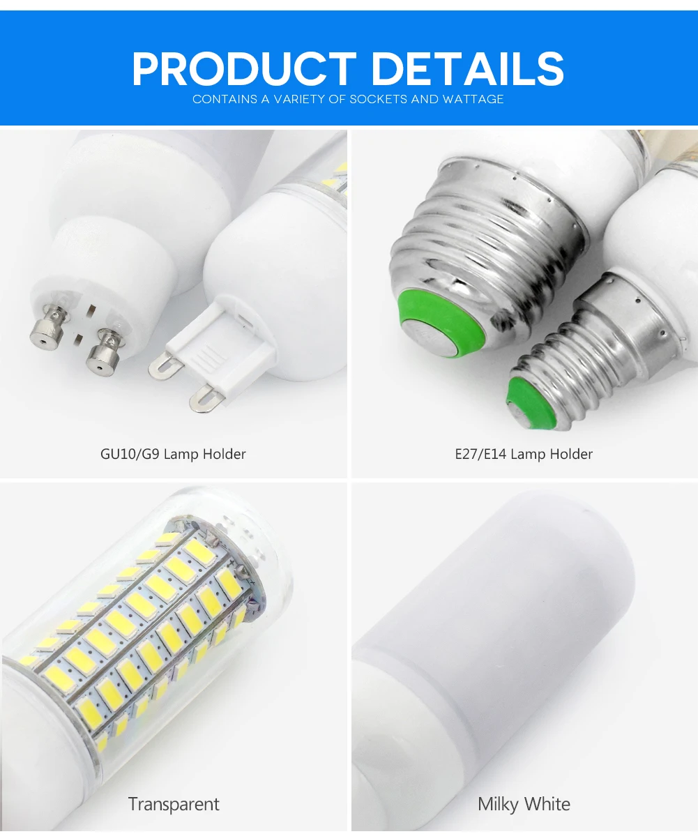 1 шт. Светодиодная лампа E27 E14 7 Вт 9 12 15 20 25 Вт|led lamp e27|led e27 e14e14 7w |