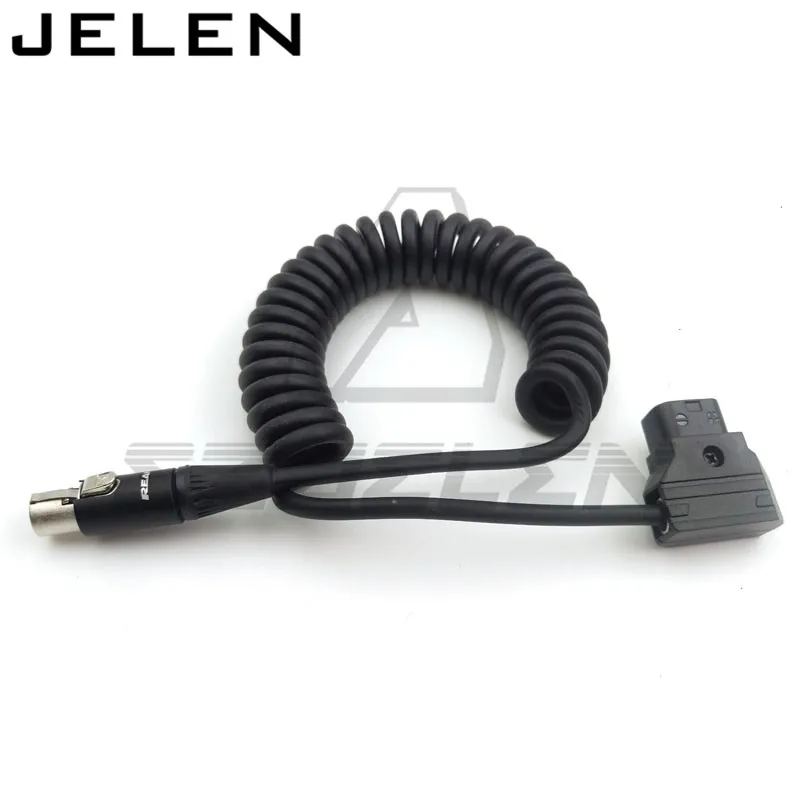 D Tap plug to mini XLR 4 контактный для TVlogic кабель питания монитора камеры монитор 12V |plug
