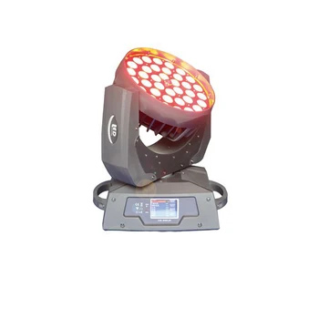 

4pcs 36x18w rgbwa uv 6in1 touch screen dmx 512 led zoom moving head wash light for stage dj lighting