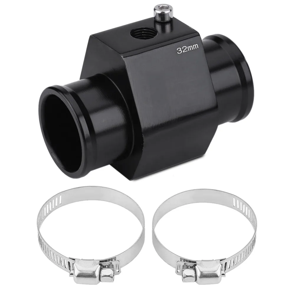 Car Water Temp Temperature Joint Pipe Hose Sensor Gauge Adapter 2 durable adjustable clamps to fasten suitable for most cars | Автомобили