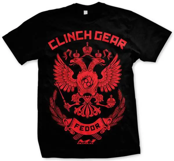 SUOTF мма бой федор емелианко Clinch gear фитнес муай тай черный летний черный и красный бокс Fido - Цвет: Черный