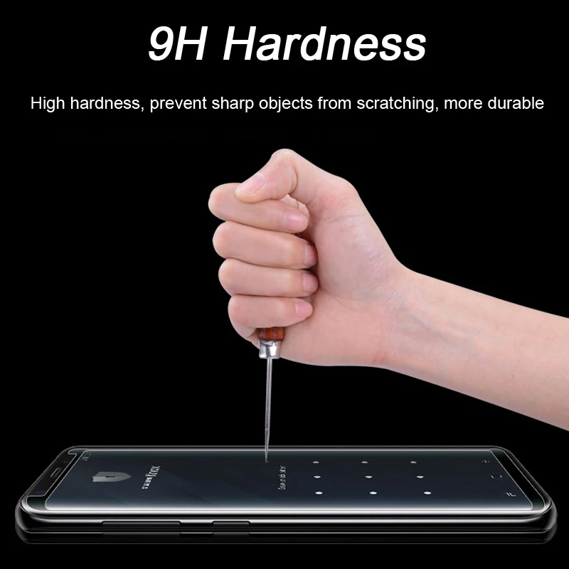 Закаленное стекло HD для samsung Note 9, 8, S9, S8, 5D, полностью проклеенное Защитное стекло для samsung Galaxy Note 8, S8, S9 Plus