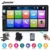 Jansite 7 “1080 P Auto Radio lettore DVD MP5 Digitale dello schermo di Tocco di lettore Multimediale specchio 2din auto Autoradio Supporto macchina fotografica di backup