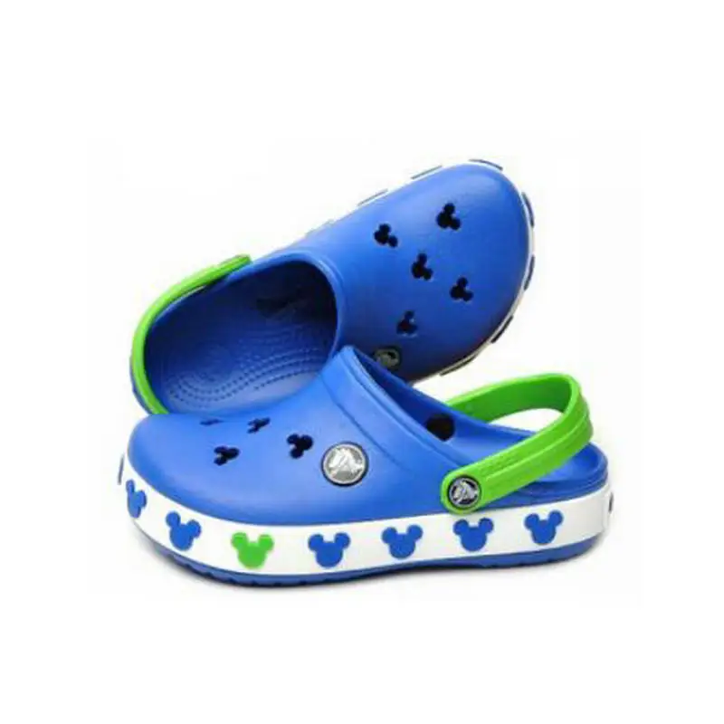 Летние детские обувь детские сандалии мультяшный эва Мода для мальчиков и девочек пляжные шлёпанцы женщин сопротивление дышащие