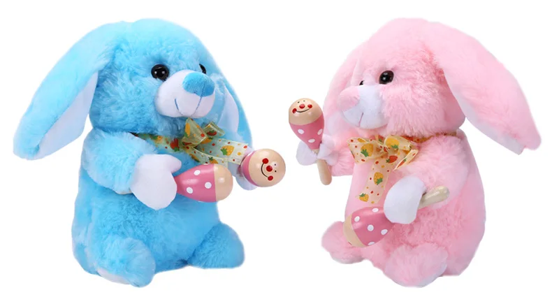 Cute Bunny Weichem Plüsch Spielzeug Kaninchen Stofftier Baby Geschenk Tier Puppe 